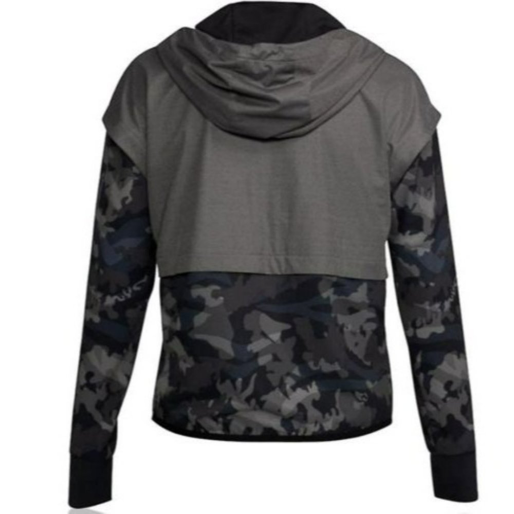 Under Armour Unstoppable Gore Windstopper Camo Water-Resistant Jacket Gray S/P - Picture 5 of 14